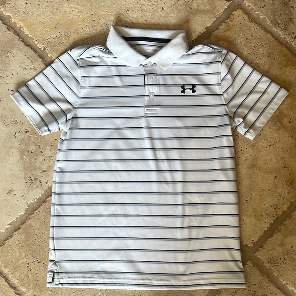 Boys under armor polo